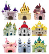 cartoon Fairy tale castle icon