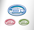 3d glossy camera web icon 3d glossy camera web icon