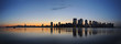 New york panorama at dawn