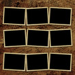 Vintage background with frames Vintage background with frames