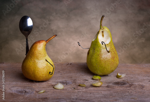 Photo: Stilleben mit Birnen Stilleben mit Birnen