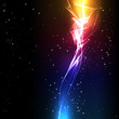 Vector abstract background with a light flower. Vector abstract background with a light flower.