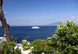 Terrace over the sea in Sorrento, Campania, Italy