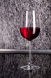 Glass of red wine