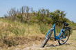 Fahrrad in den Dünen