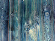 Foto: blaue Lasur - blue glaze blaue Lasur - blue glaze