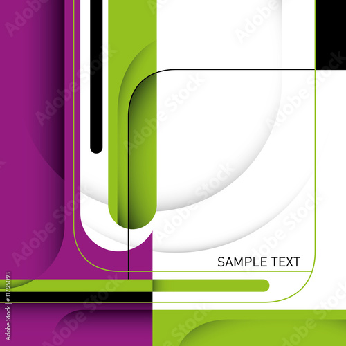 Vector: Stylish business layout with designed shapes. Stylish business layout with designed shapes.