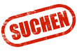 Grunge Stempel rot SUCHEN