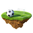 Concept for soccer championship, league, team design