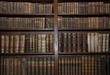 old books in old library