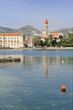 Town view and waterfront of Trogir