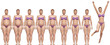 Fat Fit Before After Diet Weight Success Woman