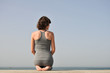 Young woman meditation Young woman meditation