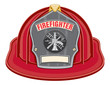 Firefighter Helmet Red