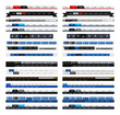 Vektor: Web Design Menu Navigation Bar Website Element Web Design Menu Navigation Bar Website Element