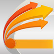 Abstract vector arrows