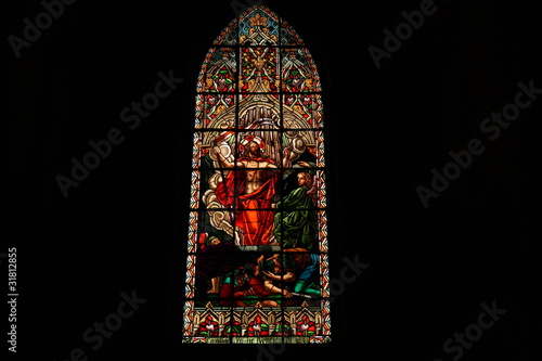 Photo: vitral de la basilica(quito, ecuador) vitral de la basilica(quito, ecuador)