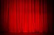 Photo: Red curtain background Red curtain background