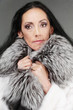 Elderly dark-haired woman