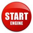 3D effect button "START ENGINE"