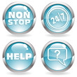 Collect Button with twenty four hours by seven days