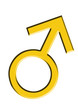 Mann Symbol  Geschlecht