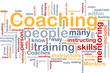 Coaching background concept