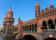 View of the Oberbaumbruecke in Berlin
