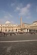 Piazza San Pietro (St Peter's Square) in Vatican Piazza San Pietro (St Peter's Square) in Vatican