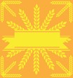 background with illustration of ripe