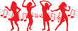 dancing girls dancing girls