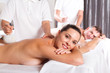 Foto: happy couple having massage happy couple having massage