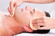 middle aged man before applying facial