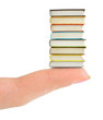 Finger and books Finger and books