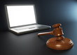 IT and legal issues concept