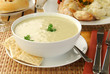 Hearty bowl of soup