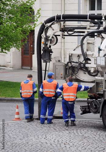 Photo: public sewerage servicing public sewerage servicing