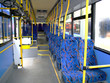 Passenger compartment in a bus