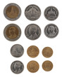 Thai Coins Isolated on White