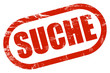 Grunge Stempel rot SUCHE