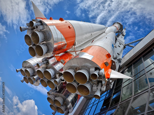 Photo: Russian space transport rocket Russian space transport rocket