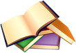 book pile book pile