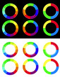 Vektor: Colorful circle diagram Colorful circle diagram