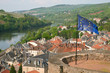 Drapeau de l'Europe à Schengen