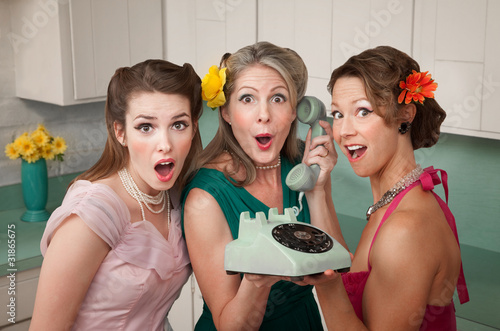Photo: Shocked Women Shocked Women
