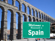 Welcome to Spain sign