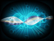 Abstract blue background