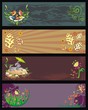 Cute horizontal  banners