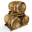 old barrels