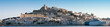 Panorama image of Ibiza town Panorama image of Ibiza town